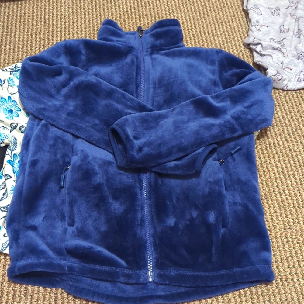 32 degree fleece zip girl size 7/8